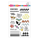 Stampendous FransFormer Fun Clear Stamps - Geo Prints*