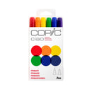 Copic Ciao Markers 6 pack Primary