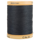 Gutermann Natural Cotton Thread - Solids 800m - Iron Grey*