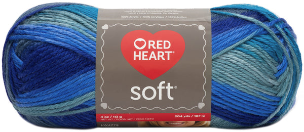 Red Heart Soft Yarn - Seaglass 113g