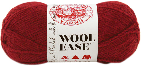 Lion Brand Wool-Ease Yarn - Cranberry*
