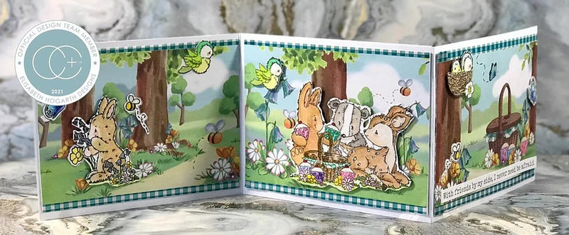 Craft Consortium A5 Clear Stamps - Picnic, Bluebells & Buttercups*