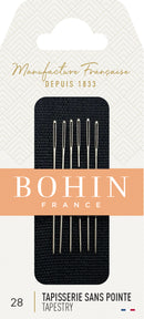 Bohin Tapestry Hand Needles Size 28 6/Pkg