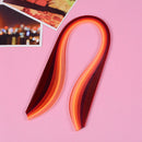 Poppy Crafts Quilling Paper 10mm, 120pack - Fire
