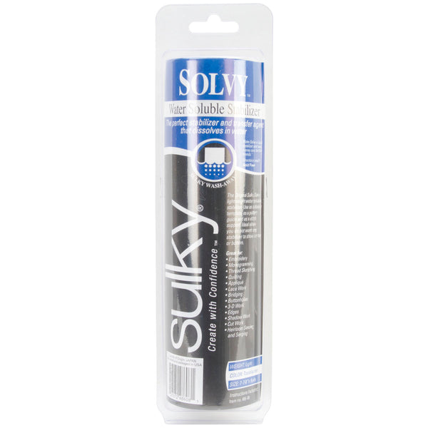 Sulky Solvy Water-Soluble Stabiliser Roll 7.875"x 9yd