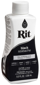 Rit Dye Liquid Fabric Dye 8oz - Black