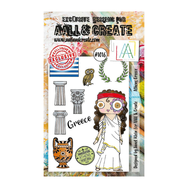 Aall & Create - Clear Stamp Set #1016 - Athens Greece*