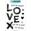 Concord & 9th Clear Stamps 4in x 6in - Love You To Pieces*