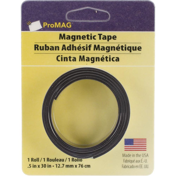 ProMag Adhesive Magnetic Tape .5in x 30