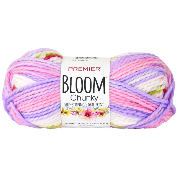 Premier Yarns Bloom Chunky Yarn - Tulip - 3.5oz (100g) 109yd