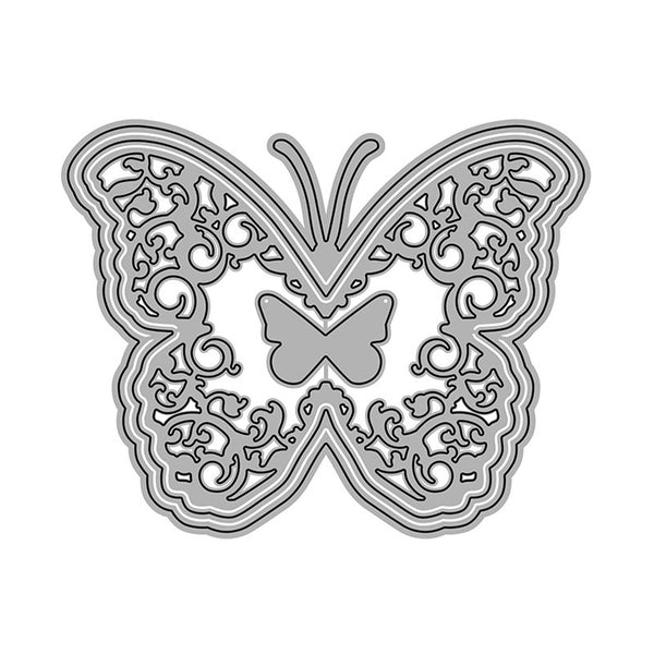 Poppy Crafts Cutting Dies #111 - Butterfly in Butterfly