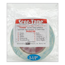 Scor-Tape Double-Sided Tape 2-1/2 X 81 Feet Long