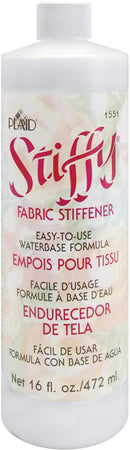 Plaid Stiffy Fabric Stiffener 16oz