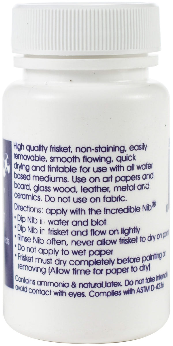 Incredible White Mask Liquid Frisket 2oz*
