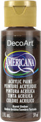 Americana Acrylic Paint 2oz - Burnt Umber Opaque