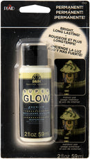 FolkArt Super Glow Acrylic Glow-In-The-Dark Paint Carded 2oz - Green*