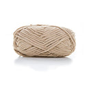 Poppy Crafts Super Soft Chenille Yarn 100g - Soft Brown