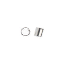 John Bead Crimp Tube 2mm 300 pack Silver