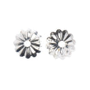 John Bead Bead Cap 6mm 72 pack Silver