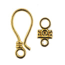 John Bead Hook Clasp Set 24mm 5 pack Gold