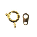 John Bead Spring Ring Set 7mm 20 pack Gold