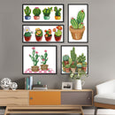 Poppy Crafts Cross-Stitch Kit 70 - Cactus Three*