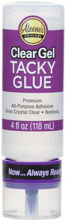 Aleene's Always Ready Clear Gel Tacky Glue 4oz