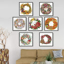 Poppy Crafts Cross-Stitch Kit 48 - Wreath - Autumn Fruits*
