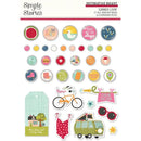 Simple Stories Summer Lovin' Decorative Brads*