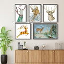 Poppy Crafts Cross-Stitch Kit 63 - The Deery in the Forest*