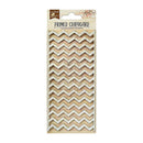 Little Birdie Laser Cut Primed Chipboard 1 pack - Chevron*