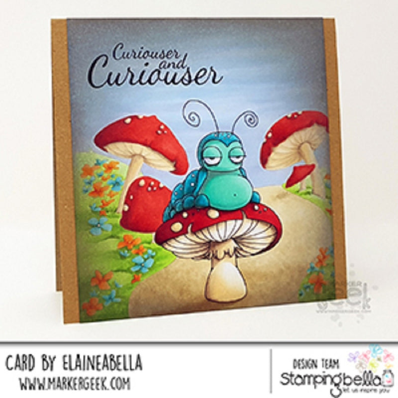 Stamping Bella Cling Stamps - Oddball Caterpillar*