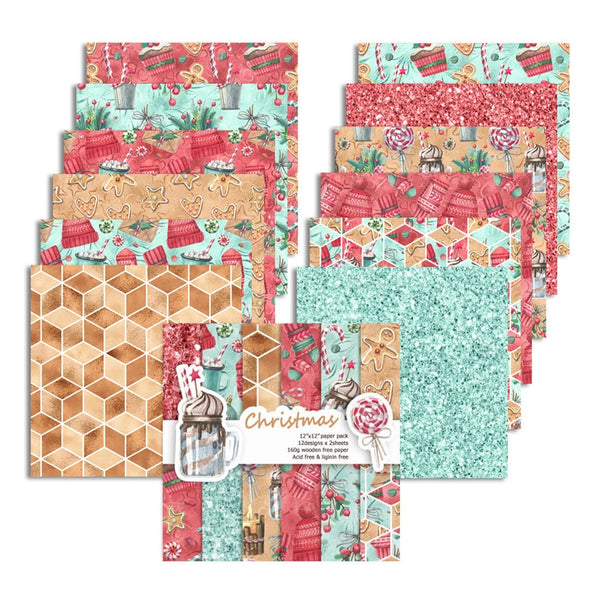 Poppy Crafts 12"x12" Paper Pack