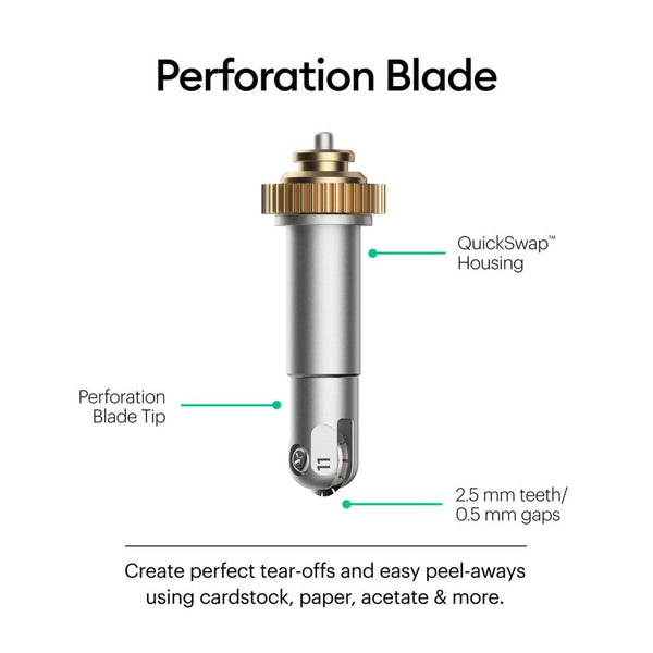 Cricut - Basic Perforation Blade + QuickSwap Housing*