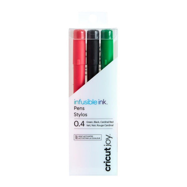Cricut Joy Infusible Ink Pens 0.4 3/pkg - Black, Red, Green