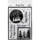 Maker Forte Clear Stamps By Hedgehog Hollow 6"X8" - Easy Winter Watercolour Scenes*