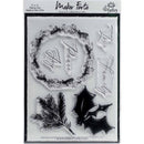 Maker Forte Clear Stamps By Hedgehog Hollow 6"X8" - Modern Christmas Watercolours*