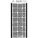 Maker Forte Stencils By Alex Syberia Design 4"x8" - Square Matrix Slimline*