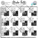 Maker Forte Double-Sided Cardstock 6in x 6in 24 pack - All Seasons Sentiments By Jess Francisco*