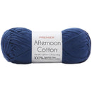 Premier Yarns Afternoon Cotton Yarn - Dark Indigo 50g