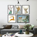 Poppy Crafts Cross-Stitch Kit 63 - The Deery in the Forest*