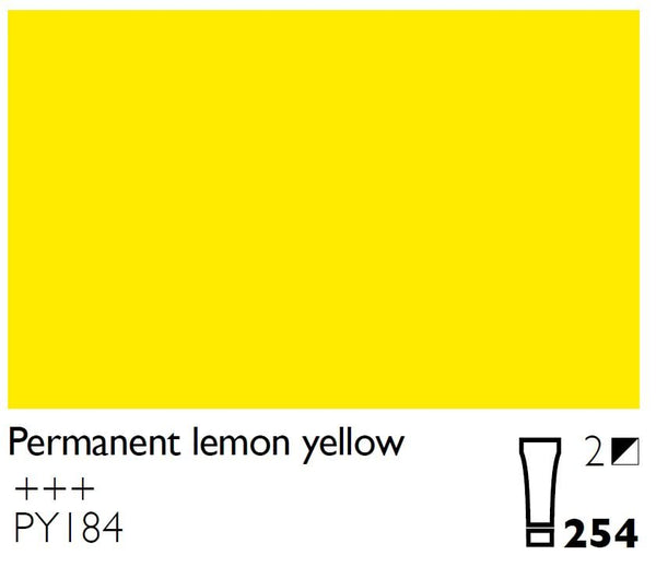 Cobra Artist Water Mixable Oil Colour  - 254 - Permanent Lemon Yellow 40ml