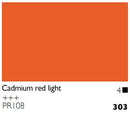 Cobra Artist Water Mixable Oil Colour - 303 - Cadmium Red Light 40ml*