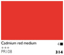 Cobra Artist Water Mixable Oil Colour - 314 - Cadmium Red Medium 40ml