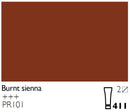 Cobra Artist Water Mixable Oil Colour - 411 - Burnt Sienna 40ml