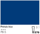 Cobra Artist Water Mixable Oil Colour - 570 - Phthalo Blue 40ml