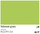 Cobra Artist Water Mixable Oil Colour - 617 - Yellowish Green 40ml*