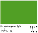Cobra Artist Water Mixable Oil Colour - 618 - Permanent Green Light 40ml*
