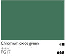 Cobra Artist Water Mixable Oil Colour - 668 - Chromium Oxide Green 40ml*