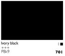 Cobra Artist Water Mixable Oil Colour - 701 - Ivory Black 40ml